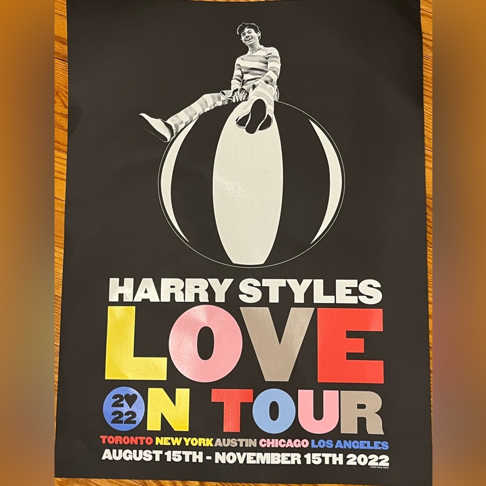 Harry Styles LOT 2022 Poster